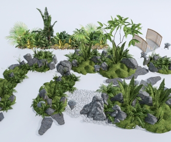 Modern Rockery Waterscape-ID:792150594