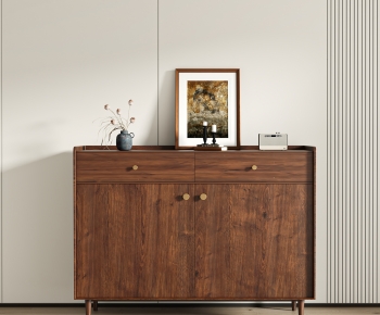 Wabi-sabi Style Shoe Cabinet-ID:408510922