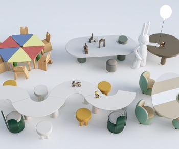 Modern Children's Table/chair-ID:168401964