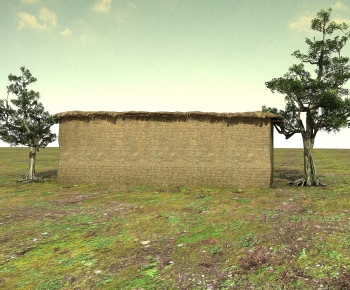 New Chinese Style Building Appearance-ID:738170189