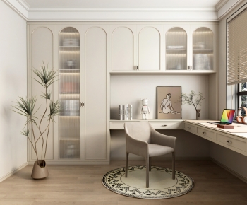 French Style Study Space-ID:974411019