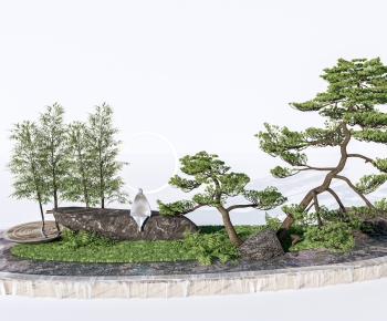 New Chinese Style Garden-ID:391940126