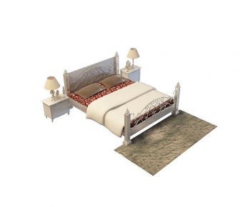 European Style Double Bed-ID:333522084