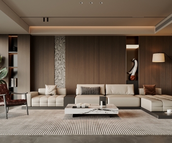 Modern A Living Room-ID:909687041