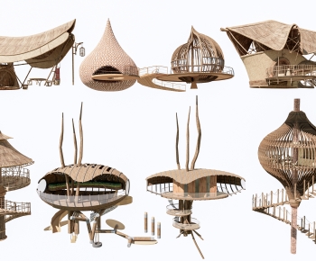 Modern Building Appearance-ID:446918014