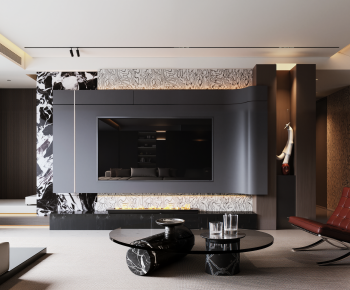 Modern A Living Room-ID:337512971