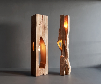 Wabi-sabi Style Floor Lamp-ID:684115895