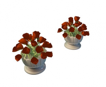 Modern Potted Green Plant-ID:811963088