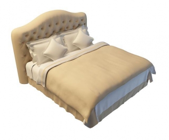 European Style Double Bed-ID:725296978