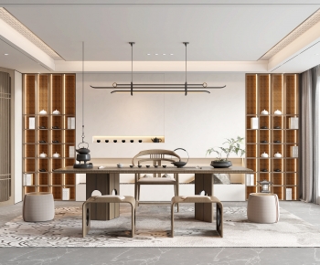 New Chinese Style Tea House-ID:134598977