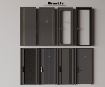 Modern Entrance Door-ID:124331003