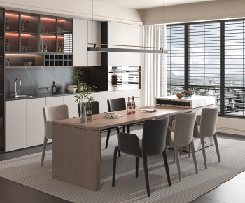 Modern Dining Room-ID:445314889