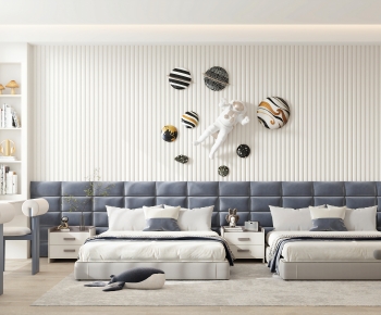 Modern Boy's Room And Son's Room-ID:430929745