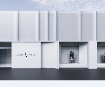 Modern Facade Element-ID:904172905