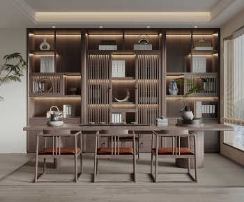 New Chinese Style Tea House-ID:760771047