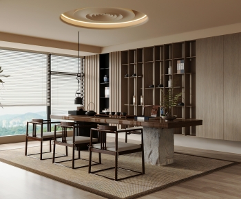 New Chinese Style Tea House-ID:537484887