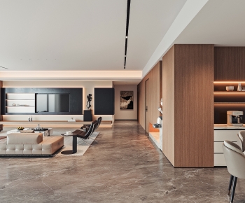 Modern A Living Room-ID:769603013