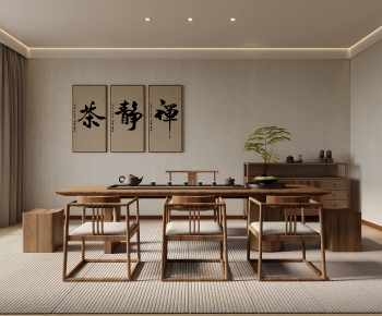 New Chinese Style Tea House-ID:571902992
