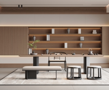 New Chinese Style Tea House-ID:740380393