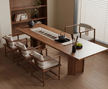 New Chinese Style Tea Tables And Chairs-ID:494941004