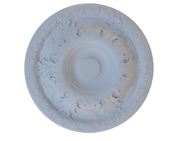 European Style Plaster Carved Top Plate-ID:204550986