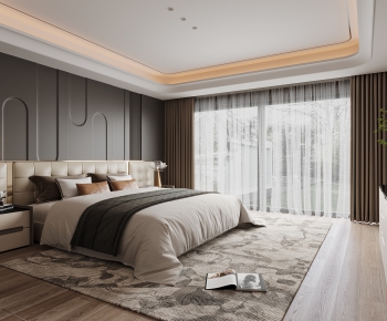Modern Bedroom-ID:304029071