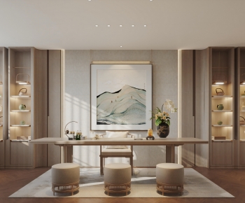 New Chinese Style Tea House-ID:729299074