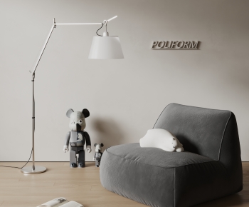 Modern Single Sofa-ID:674135925