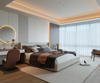 Modern Bedroom-ID:712044005