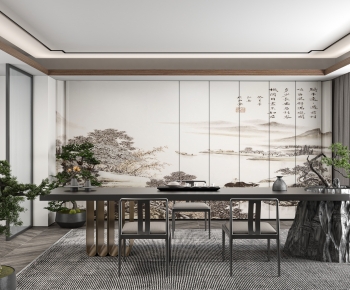 New Chinese Style Tea House-ID:288122892