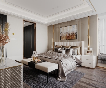 Modern Bedroom-ID:381197937