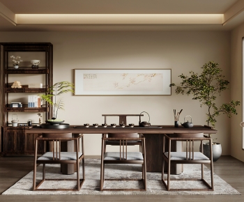 New Chinese Style Tea House-ID:103857991