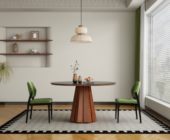 Modern Dining Table And Chairs-ID:595108999