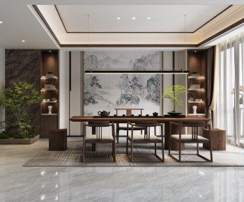 New Chinese Style Tea House-ID:885433913