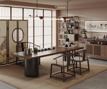 New Chinese Style Tea House-ID:267004971