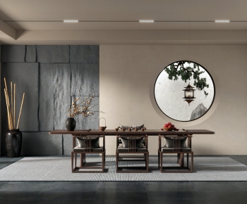 New Chinese Style Tea House-ID:673933988