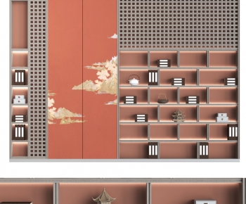 New Chinese Style Bookcase-ID:765420917