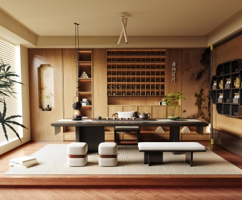New Chinese Style Tea House-ID:509228942