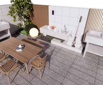 Modern Leisure Table And Chair-ID:370285037