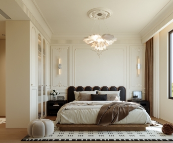 American Style Bedroom-ID:863850129