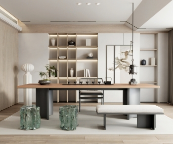 New Chinese Style Tea House-ID:695842985