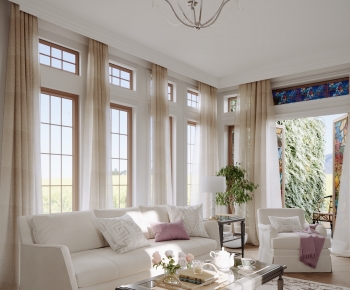 French Style A Living Room-ID:343319891