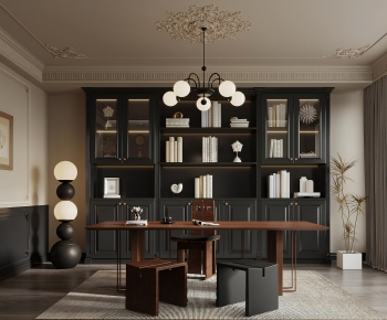 French Style Study Space-ID:848998071