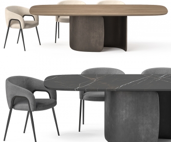 Modern Dining Table And Chairs-ID:474723106