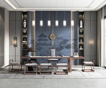 New Chinese Style Tea House-ID:533451082