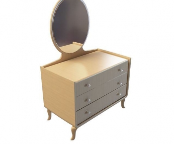 Simple European Style Dresser-ID:366597893