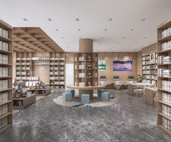 Modern Bookstore Book Bar-ID:112230884