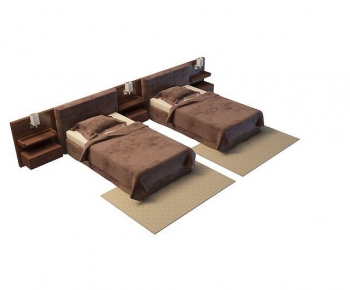 Modern Single Bed-ID:553277972