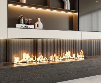Modern Electronic Fireplace-ID:971839454