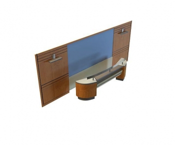 Modern Reception Desk-ID:518749006